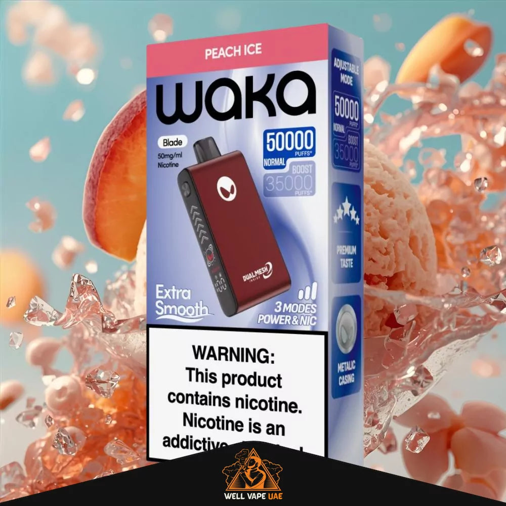 Waka Blade 50000 Puffs Peach Ice