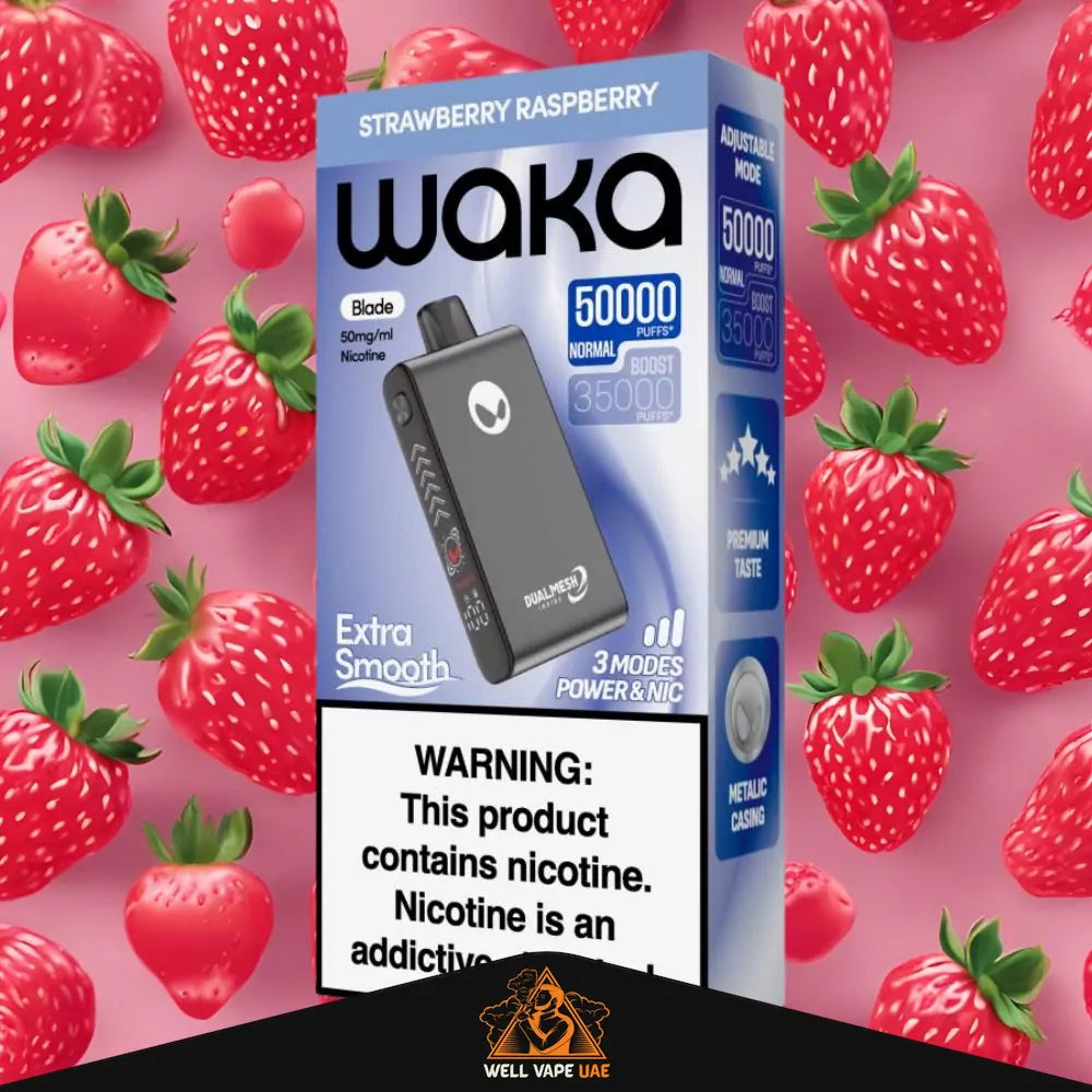 Waka Blade 50000 Puffs Strawberry Raspberry