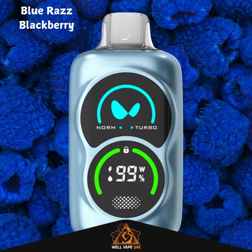 Waka PA25000 Puffs Blue Razz Blackberry