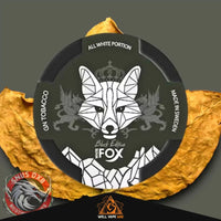 White Fox Nicotine Pouches Black Slim All White 30 mg