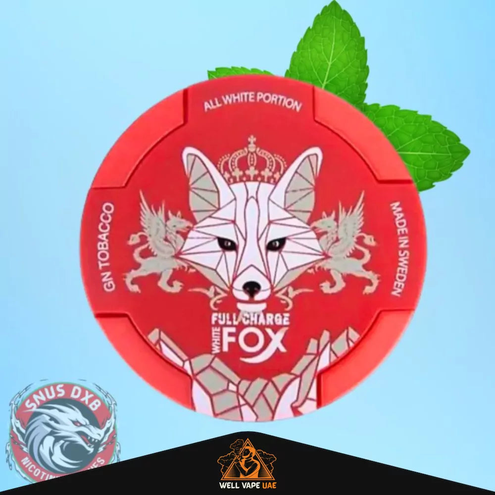 White Fox Nicotine Pouches Full Charge 16 mg
