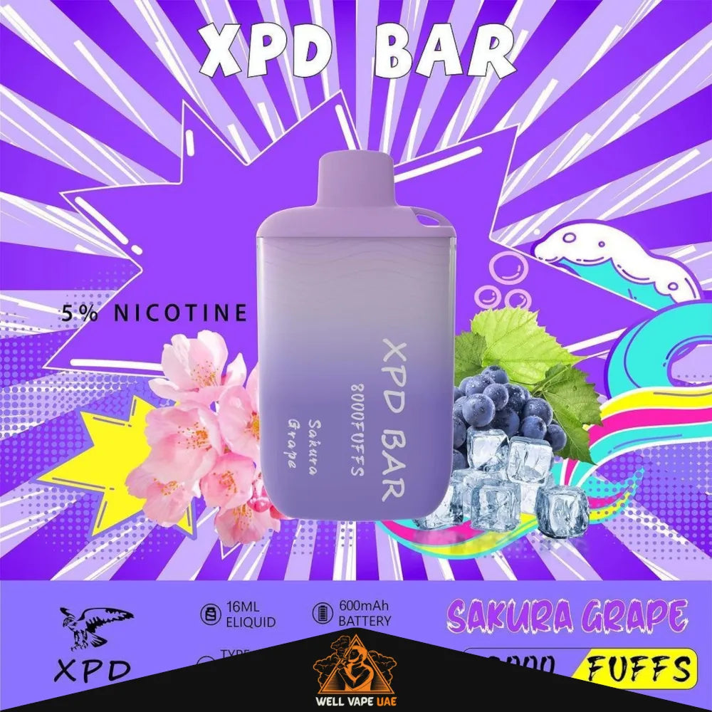 XPD Bar 8000 Puffs
