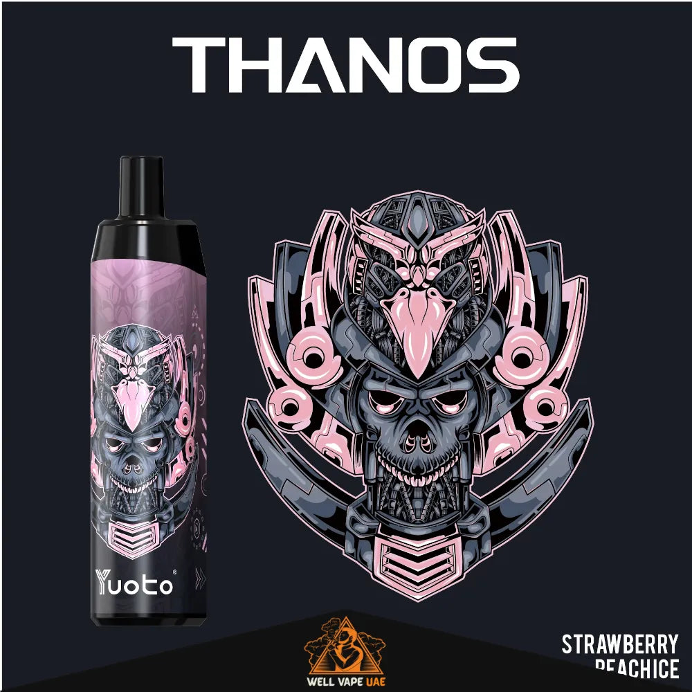 Yuoto Thanos 5000 Puffs Strawberry Peach Ice