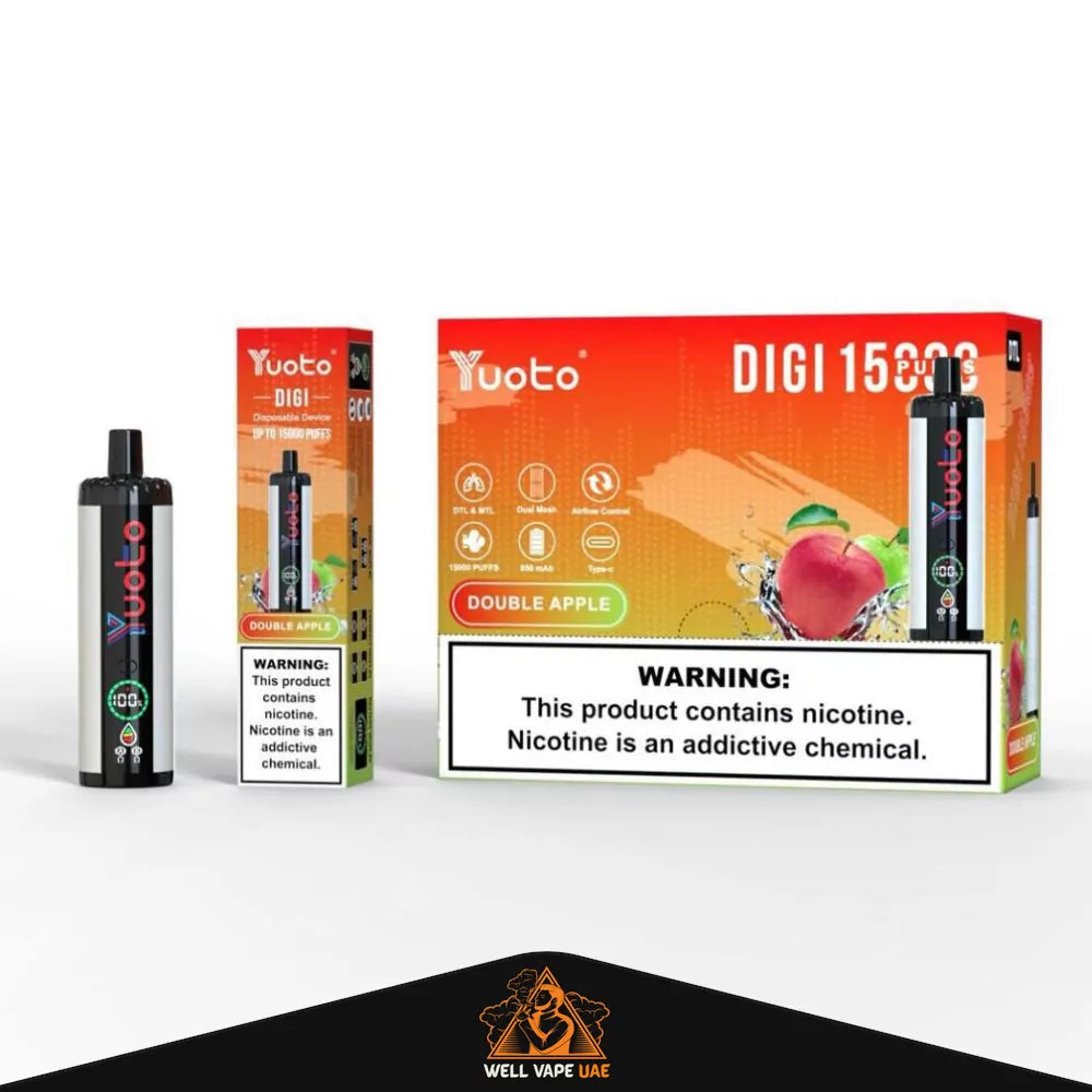 Yuoto Digi 15000 Puffs Double Apple
