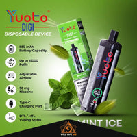 Yuoto Digi 15000 Puffs Mint Ice