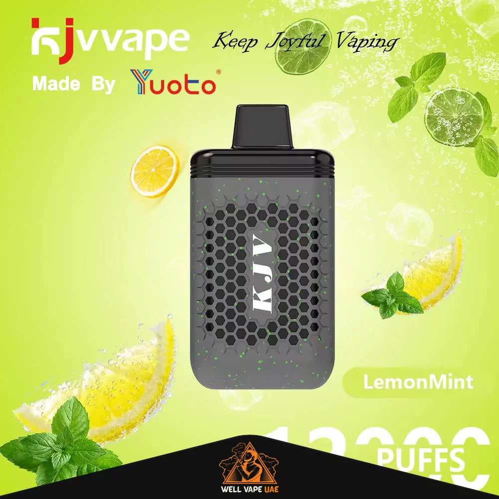 Yuoto KJV 12000 Puffs Lemon Mint
