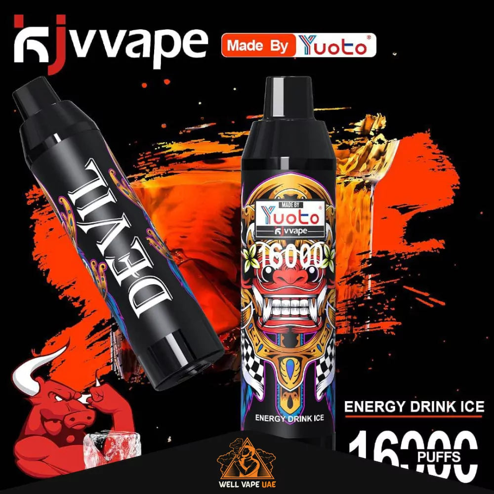 Yuoto KJV Devil 16000 Puffs Energy Drink Ice