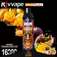 Yuoto KJV Devil 16000 Puffs Mango Passion Fruit Ice
