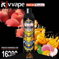 Yuoto KJV Devil 16000 Puffs Peach Mango Ice