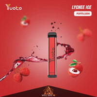 Yuoto XXL 2500 Puffs Lychee Ice
