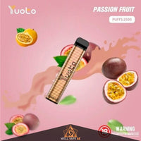 Yuoto XXL 2500 Puffs Passion Fruit
