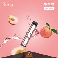 Yuoto XXL 2500 Puffs Peach Ice