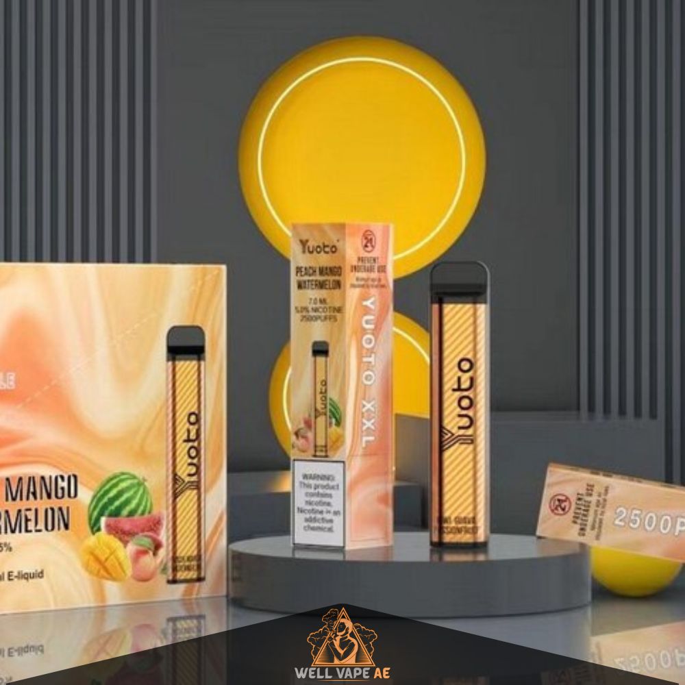 Yuoto XXL 2500 Puffs Peach Mango Watermelon