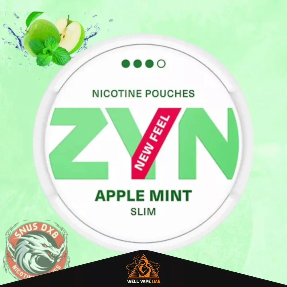 ZYN Nicotine Pouches Apple Mint Slim 9 mg