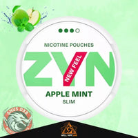 ZYN Nicotine Pouches Apple Mint Slim 9 mg
