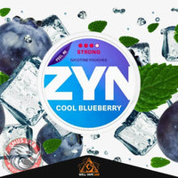 ZYN Nicotine Pouches Cool Blueberry