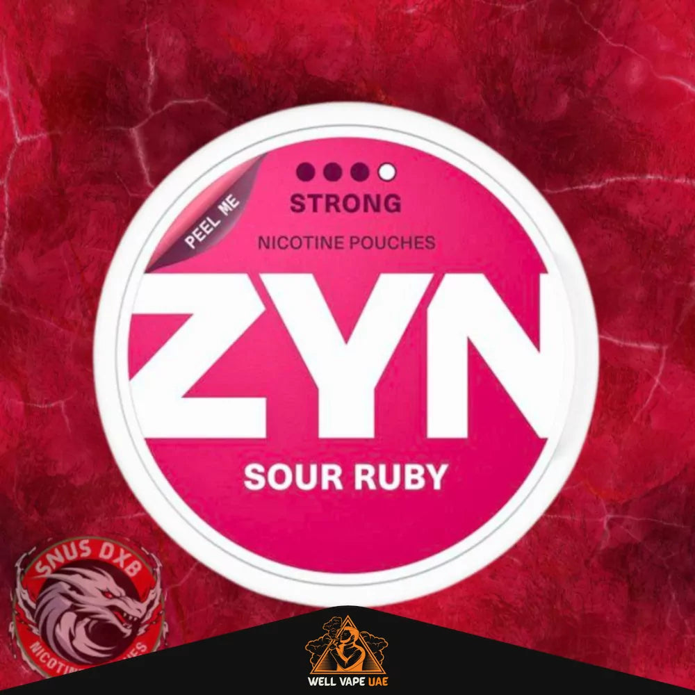 ZYN Nicotine Pouches Sour Ruby 11 mg