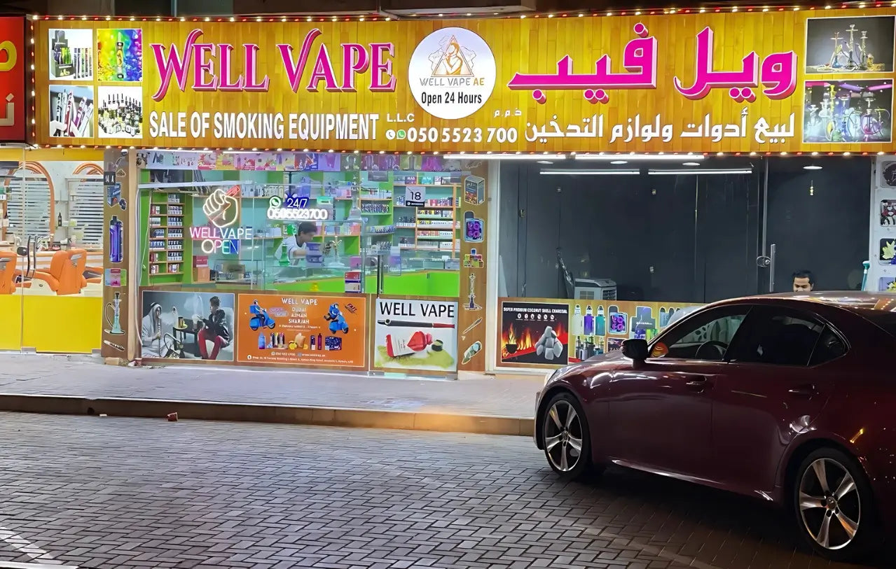 Well Vape shop exterior