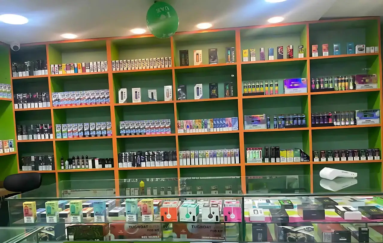 Well Vape shop interior